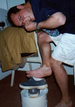 Schuhentsorgung